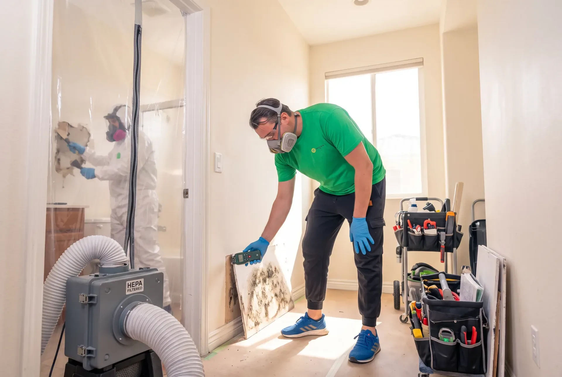Mold removal in La Jolla