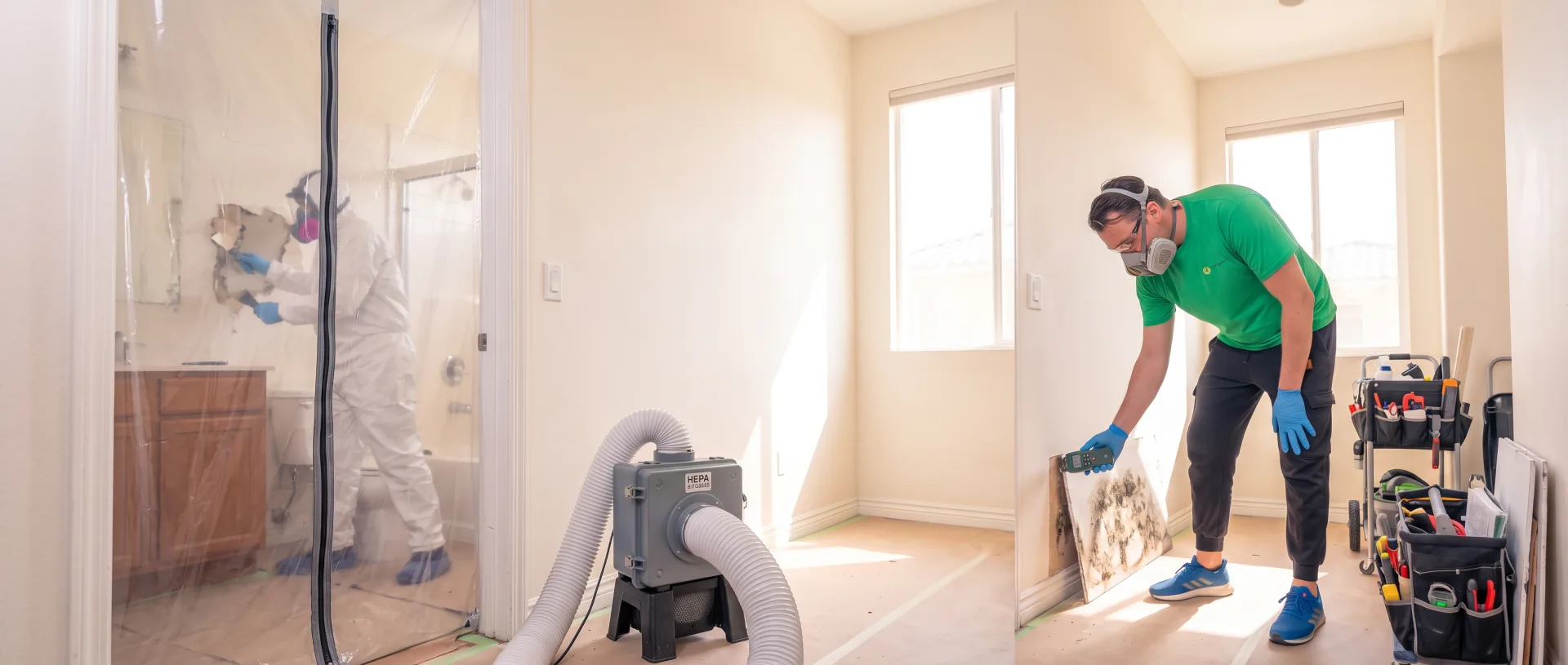 Mold removal and remediation in La Jolla